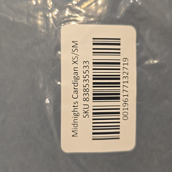 BNWT Taylor Swift official Midnights Cardigan. - Picture 1 of 13